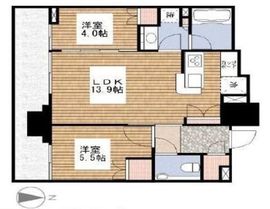 ブリリア秋葉原 11階 間取り図