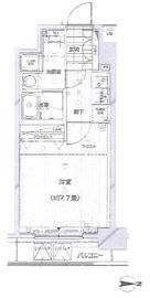 プレール・ドゥーク京橋 9階 間取り図