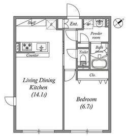 LEGALAND千石 402 間取り図