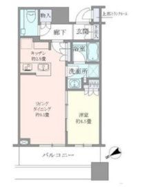 ブリリアタワーズ目黒 5階 間取り図