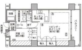 東雲キャナルコートCODAN 14-321 間取り図