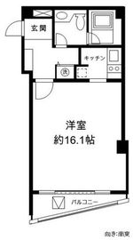 H&M南青山イースト 403 間取り図