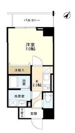 ヴェレ森下 202 間取り図