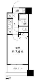 スペーシア秋葉原 603 間取り図