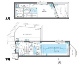 ZOOM広尾 3階 間取り図