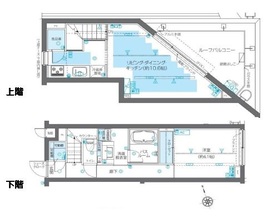 ZOOM広尾 4階 間取り図