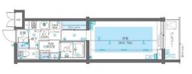 ZOOM広尾 2階 間取り図