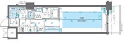 ZOOM広尾 2階 間取り図