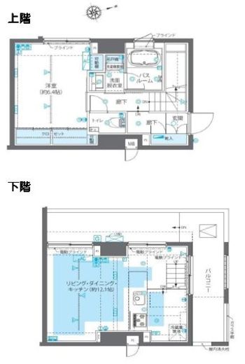 ZOOM広尾 5階 間取り図