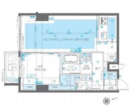 ZOOM広尾 3階 間取り図