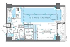 ZOOM広尾 4階 間取り図