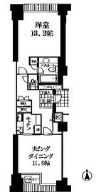 品川プリンスレジデンス 215 間取り図