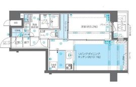 ZOOM広尾 3階 間取り図