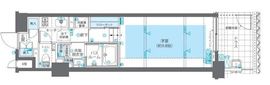 ZOOM広尾 1階 間取り図