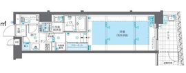 ZOOM広尾 1階 間取り図