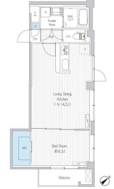 さくらクレール代々木公園 301 間取り図