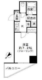 リテラス白金台ヒルズ 1102 間取り図