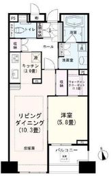 ベラカーサ秋葉原 3階 間取り図