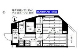 ステージファースト池尻大橋 2階 間取り図