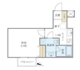 グランデュオ駒沢2 103 間取り図