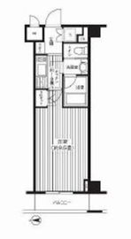 グランハイツ東新宿 219 間取り図