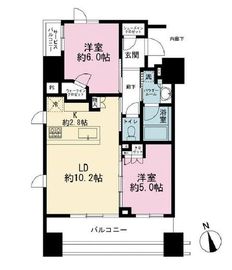 ガーデングラス御茶ノ水 9階 間取り図