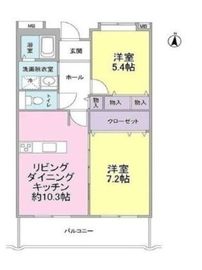 コーポレート池尻 111 間取り図