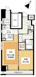 日本橋八重洲デュープレックスポーション 13階 間取り図