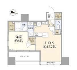 パークホームズ千代田淡路町 2階 間取り図