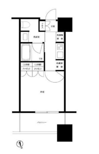 大崎ガーデンレジデンス 921 間取り図