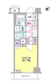 サンピエス根津 202 間取り図