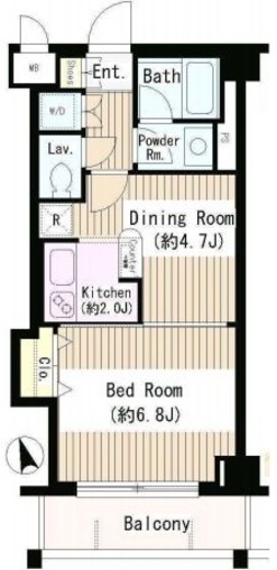 アミカル・エフ 302 間取り図