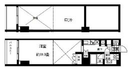 ボルト東新宿 903 間取り図