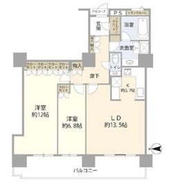 コスモポリス品川 31階 間取り図