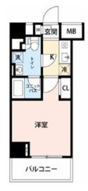 メインステージ九段下 5階 間取り図