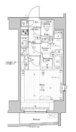 プレミアムキューブジー市谷甲良町 9階 間取り図