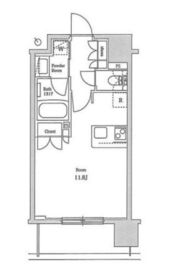 ラ・コスタ新宿余丁町 2階 間取り図