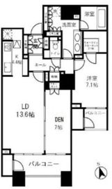 麻布台パークハウス 3階 間取り図