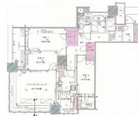 ザ・東京タワーズ シータワー 12階 間取り図