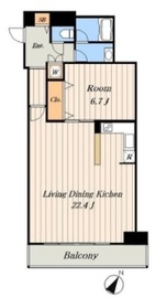 コートヒルズ高輪 3階 間取り図