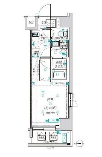 アルテシモレフィナ 1001 間取り図
