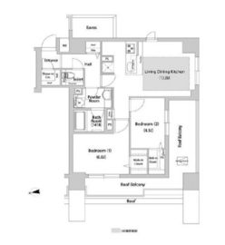 BLESS西巣鴨 903 間取り図