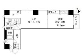 メゾン ASAKUSA G3 603 間取り図