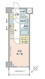 ザ・パークワンズ目黒不動前 3階 間取り図