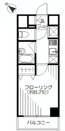 コンシェリア・デュー勝どき 3階 間取り図