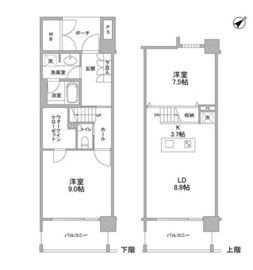 ラフィーヌ銀座 1112 間取り図