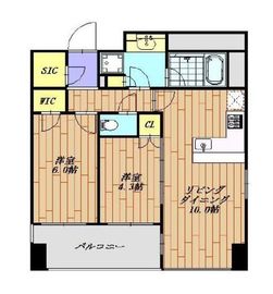 クラッシィハウス本郷コンフォルテ 6階 間取り図