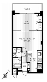 グラマシー恵比寿 213 間取り図