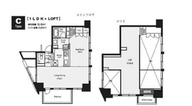 アジリア代々木J's 603 間取り図