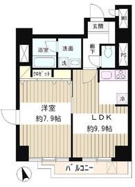 グリーンコート 502 間取り図